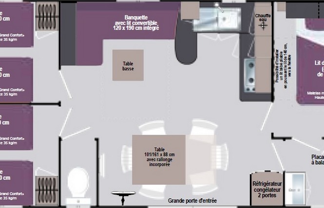 Camping Les Franquettes 19 - Grayan-et-l'Hôpital