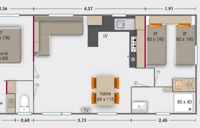 Camping Les Franquettes 14 - Grayan-et-l'Hôpital